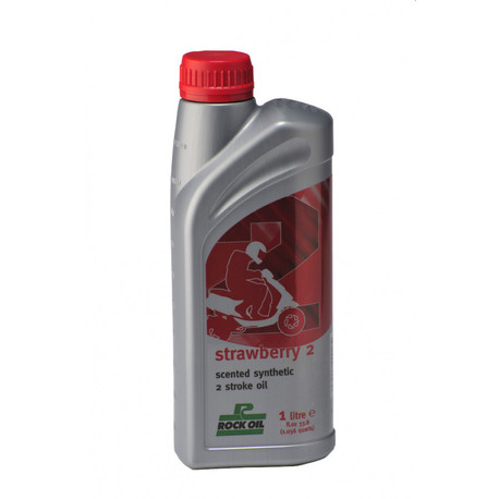 Rock Oil Strawberry 2 - 2-tahti öljy ( 1L ) Rock Oil Strawberry 2 - 2-tahti öljy ( 1L )